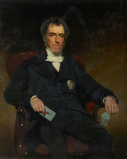 Sir John Shaw Lefevre, 1797 - 1879. Clerk of the Parliaments, 1860, John Watson Gordon
