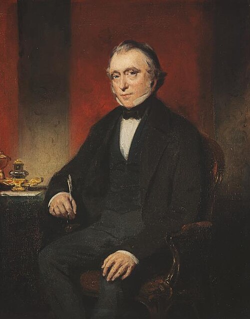 Thomas Babington, 1st Baron Macaulay, 1800 - 1859. Historian and statesman, 1850, John Watson Gordon