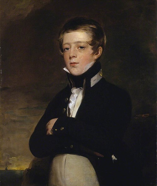 Midshipman John Russell, 1810-69, 1824, John Watson Gordon