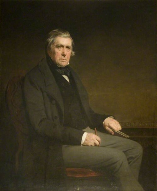 Portrait of David Cox (1783-1859), 1855, John Watson Gordon