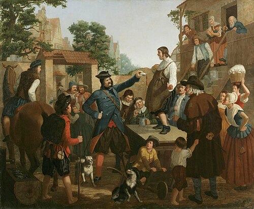 Peter Stuyvesant and the Cobbler, 1850, John Whetten Ehninger
