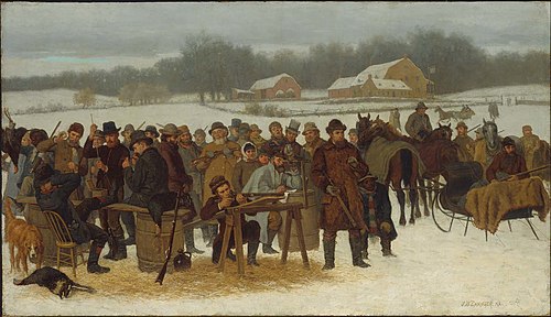 Turkey Shoot, 1879, John Whetten Ehninger