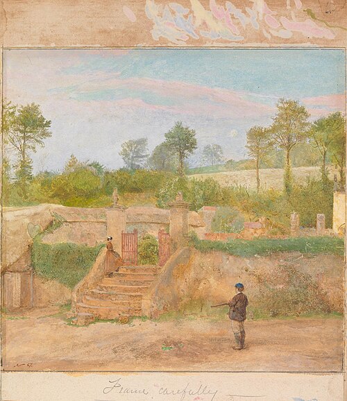 A Young Lover, 1867, John William North