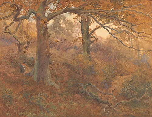 Forest Landscape, 1834, John William North
