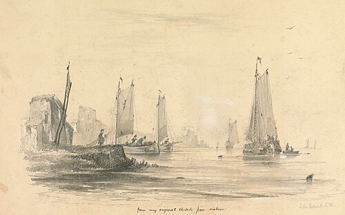 Coast Scene, , John Wilson Ewbank