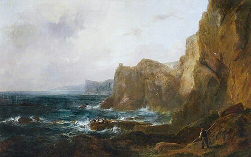 Coastal Scene, 1820, John Wilson Ewbank