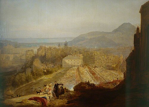 The Military Review on the Occasion of George IV's Visit to Edinburgh, , John Wilson Ewbank