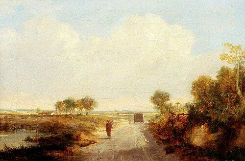Edinburgh from Ratho, 1829, John Wilson Ewbank
