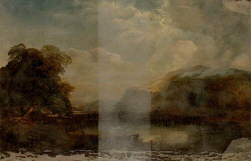 The Mouth of the River Derwent, 1848, John Wright Oakes