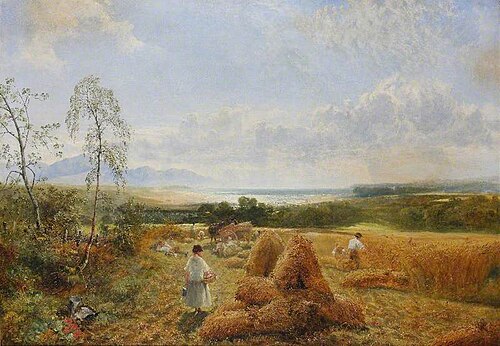 Maltraeth Bay, 1864, John Wright Oakes