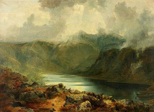 Loch Muick, Aberdeenshire, 1867, John Wright Oakes
