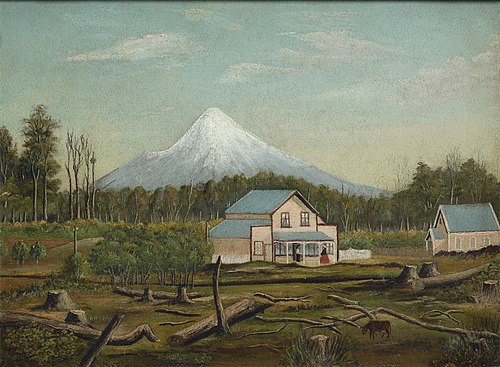 Landscape with settlers, , Messenger Sisters