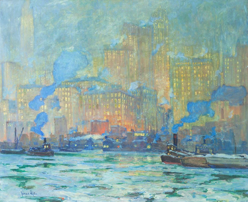 Afterglow, 1913, Jonas Lie