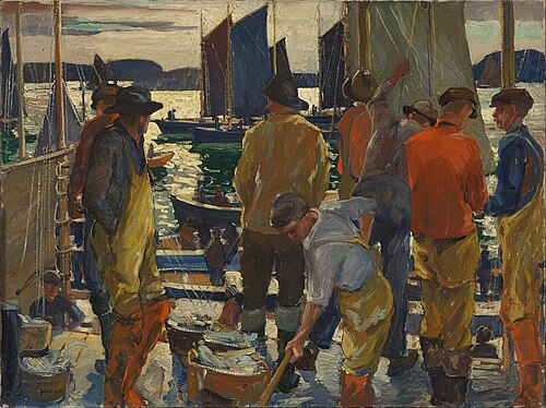 When the Boats Come In, 1921, Jonas Lie