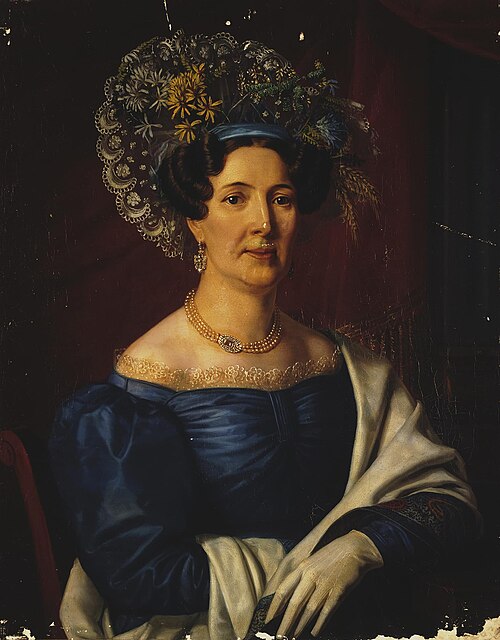 Portrait of Anna Babkina, 1830, Alexeï Tyranov