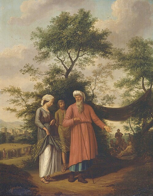 Ruth en Boaz, 1780, Jordanus Hoorn