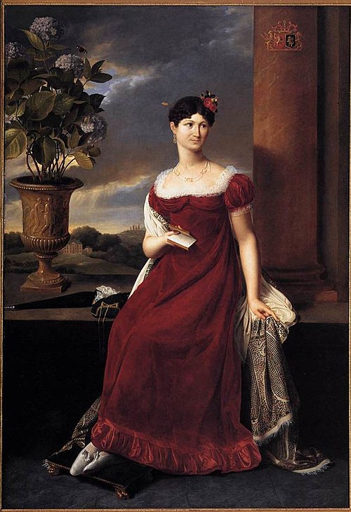 Mary Lodge, Bride of Baron Charles-Louis de Keverberg de Kessel, 1818, Joseph François Ducq
