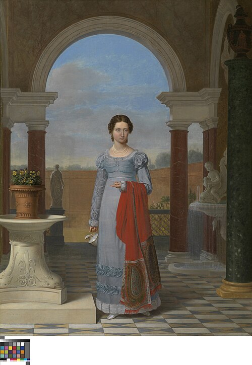 Portrait of Colette Versavel, Wife of Isaac J. de Meyer, 1822, Joseph François Ducq