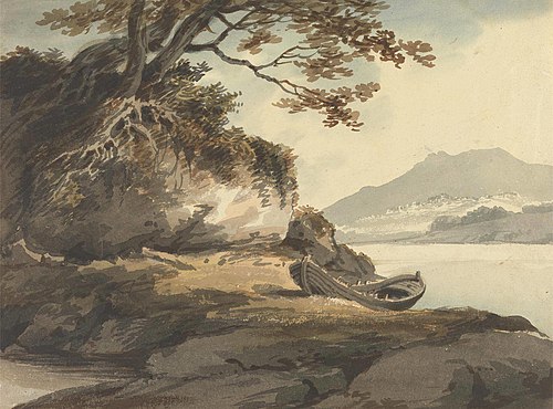 Boat by a Lake, , Joseph Barber