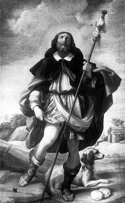 Der Heilige Rochus, 1634, Francesco Gessi
