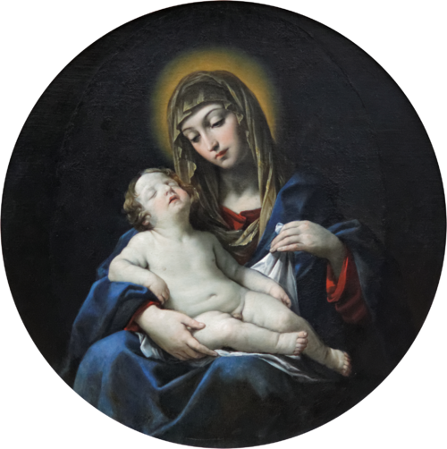 La Vierge à l'Enfant, 1624, Francesco Gessi