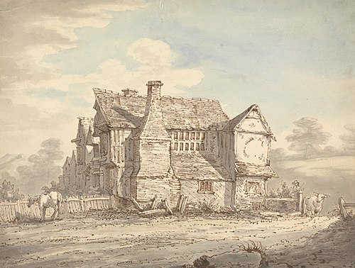 The Farm House, 1813, Joseph Farington