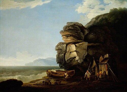Coastal Scene, 1786, Joseph Farington