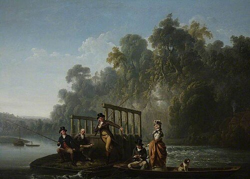 The Fishing Party, , Joseph Farington