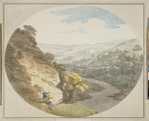 Gilsland Wells, Cumberland, 1780, Joseph Farington