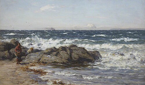 A Northerly Breeze, 1870, Joseph Henderson
