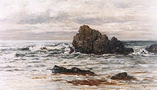 Sea Piece, 1876, Joseph Henderson