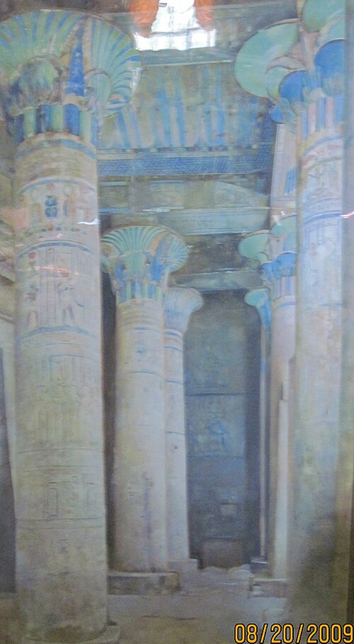 Temple at Philae, 1899, Joseph Lindon Smith