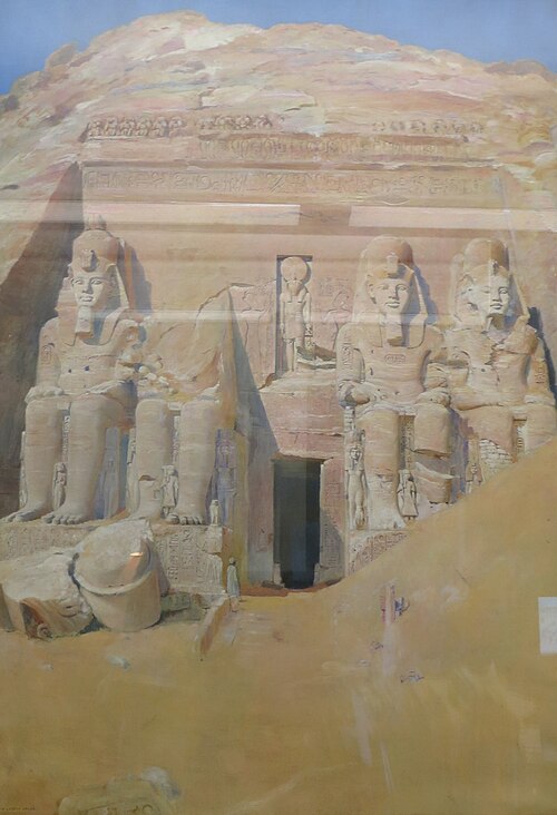 Abu Simbel, 1899, Joseph Lindon Smith