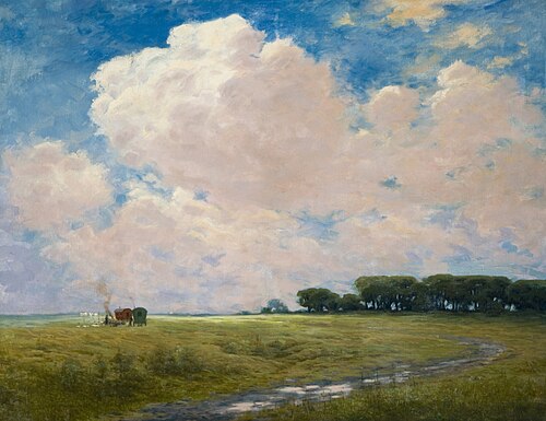 Gipsy Encampment on the Curragh, 1897, Joseph Malachy Kavanagh