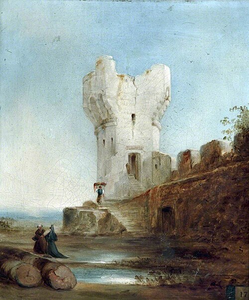 White Tower of Seville, 1847, Joseph Mayer