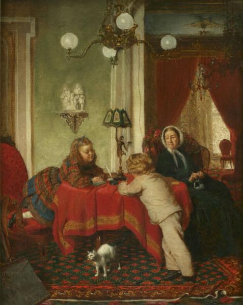 The First Letter, 1865, Joseph Oriel Eaton