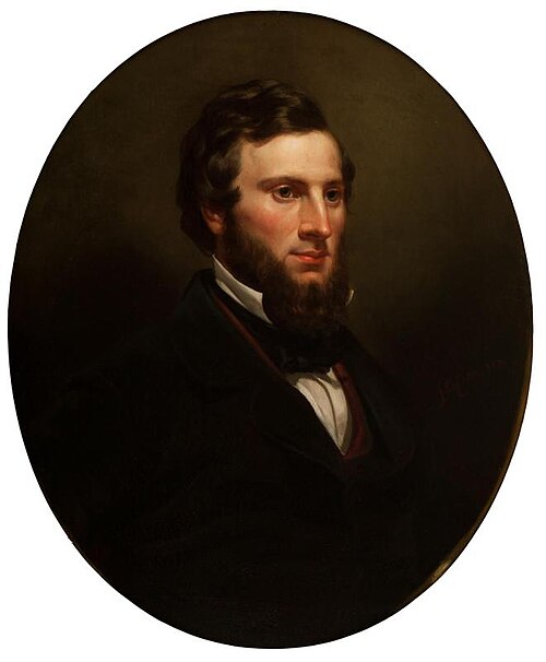 Portrait of William Hamilton, 1852, Joseph Oriel Eaton