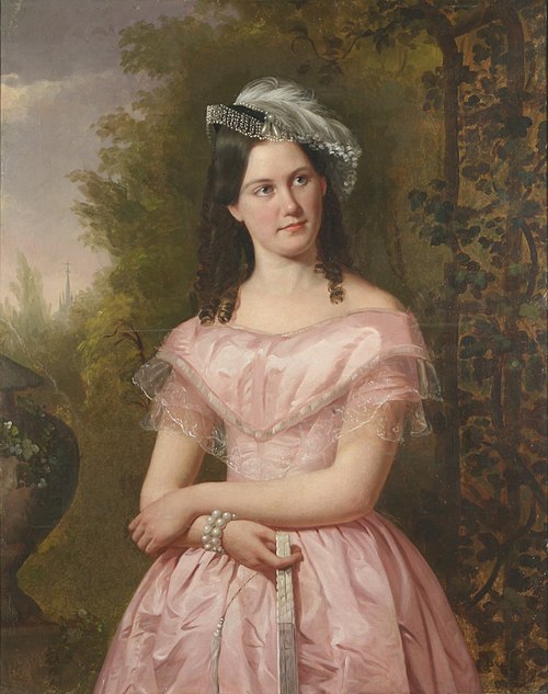 Portrait of Julia Dean, 1850, Joseph Oriel Eaton