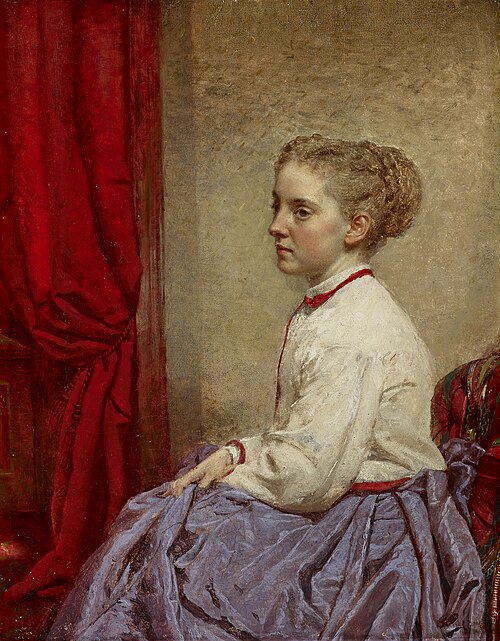 Portrait of Amelia G. Studley, , Joseph Oriel Eaton
