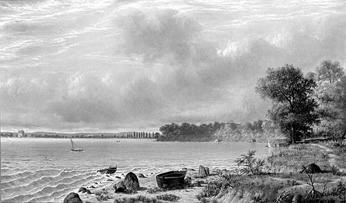 Lake Mendota, Madison, Wisconsin, 1870, Joseph Rusling Meeker