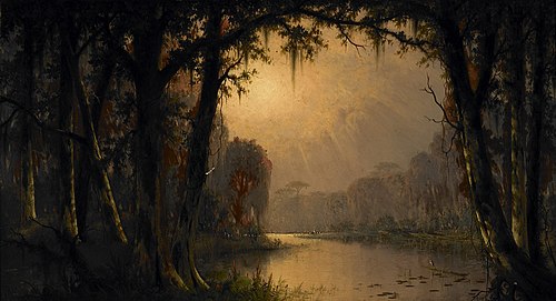 Bayou Teche, Louisiana, 1883, Joseph Rusling Meeker