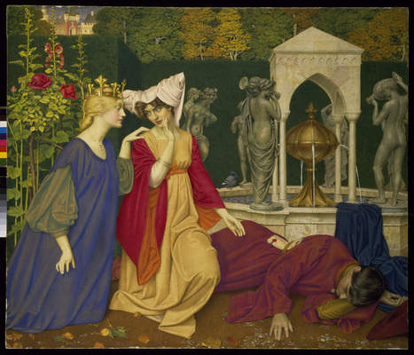 Changing the Letter, 1908, Joseph Edward Southall