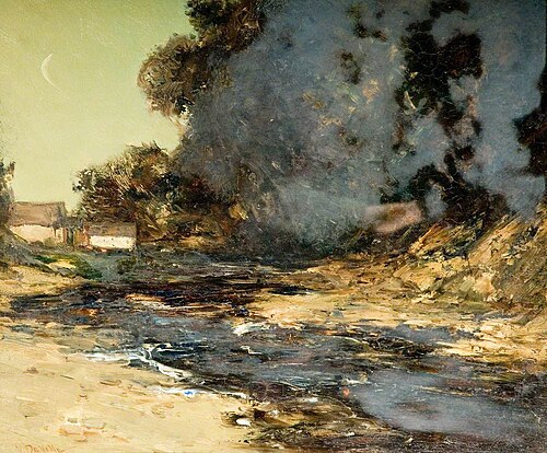 Study for 'Trout Stream', , Vickers Deville