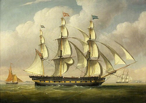 The Ship 'Severn', 1835, Joseph Walter