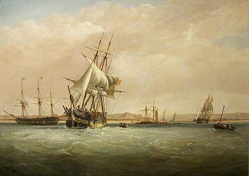 Kingroad and the Mouth of the Avon, 1837, Joseph Walter