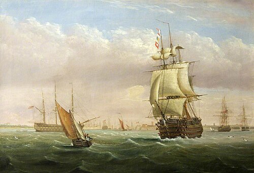 Port Entrance with Shipping, , Joseph Walter