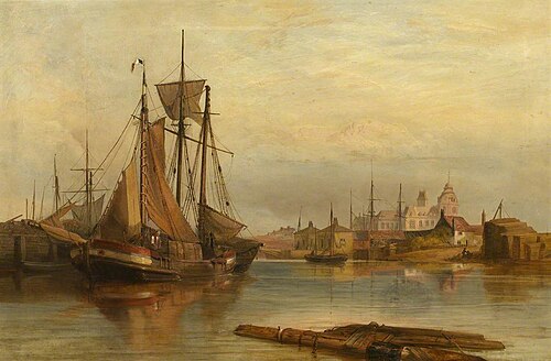 View of Bristol General Hospital, , Joseph Walter