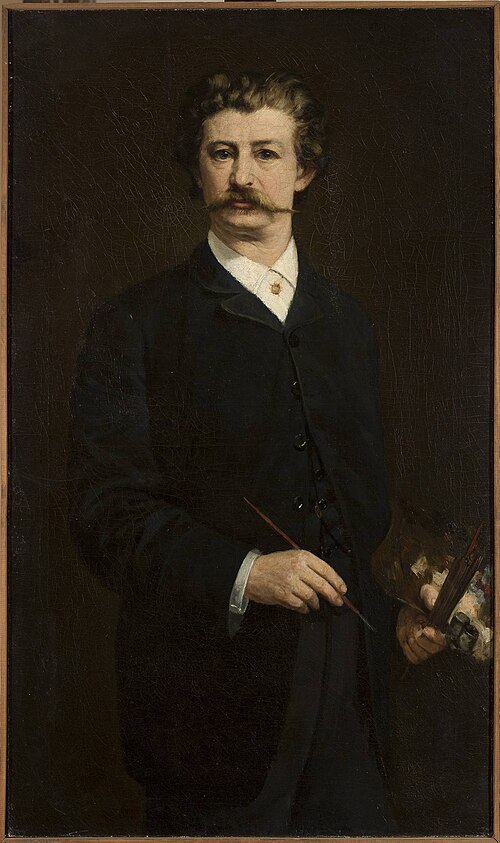 Self portrait, 1910, Aleksander Sochaczewski
