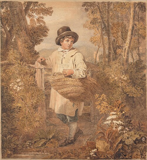 Young Woodcutter, 1818, Joshua Cristall