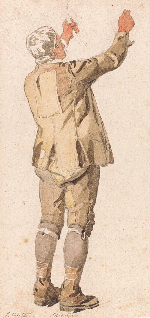 A Groom, Berkshire, 1816, Joshua Cristall